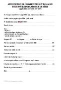 attestation sur l'honneur